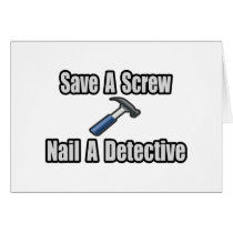 Save a Screw, Nail a Detective Cards
