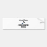 Save a Screw, Nail a Geography Teacher Bumper Stickers