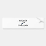 Save a Screw, Nail a Sonographer Bumper Sticker