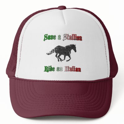 Save a Stallion Ride an Italian Hat