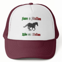 Save a Stallion Ride an Italian Hat by biscottimafia Save a Stallion Ride an Italian Hat