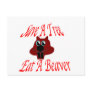 Save a tree Eat  A Beaver Postcard