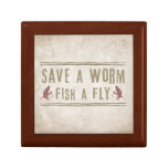 Save a Worm Keepsake Boxes