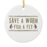 Save a Worm Christmas Ornament