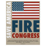 Save America Fire Congress Custom Flyer