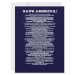 SAVE AMERICA INVITE