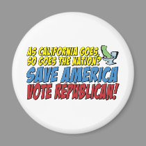 Save America, Vote Republican! magnets