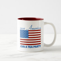 Save American - Join a TEA Party Coffee Mug