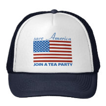 Save American - Join a TEA Party Hats