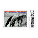 SAVE AMERICA'S WILD HORSES Stamp