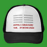 Save Animals Go Vegan hats