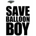 SAVE BALLOON BOY t-shirts