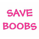 SAVE BOOBS - t-shirt by folkartblonde SAVE BOOBS - t-shirt