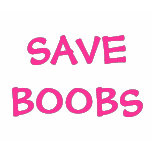 SAVE BOOBS - t-shirt
