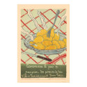 Save bread by eating potatoes - French posters