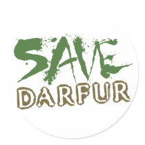 Save Darfur 2 stickers by awarenessgifts Save Darfur 2 stickers