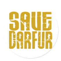 Save Darfur 5 stickers by awarenessgifts Save Darfur 5 stickers