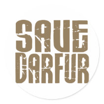 Save Darfur 6 stickers by awarenessgifts Save Darfur 6 stickers