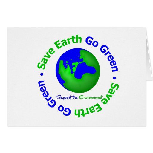 essay on go green save the earth
