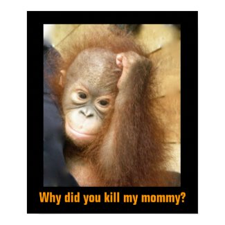 Save Endangered Species Poster print