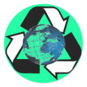 Save Energy, Recycle stickers