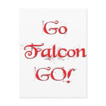 Save Falcon Balloon Boy Fly Postcards
