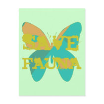 Save Fauna postcards