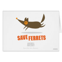 Save Ferrets Card