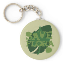 Save Flora keychains