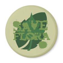 Save Flora magnets