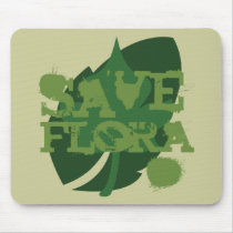Save Flora mousepads