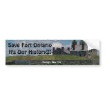 Save Fort Ontario It's Our History... Bumper Sticker