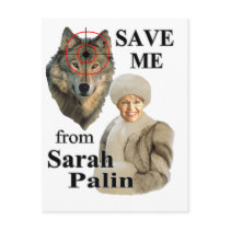 save from sarah post card