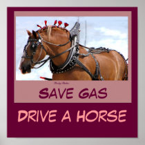 Save Gas Poster