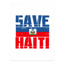 SAVE HAITI POSTER posters by HumaniTees SAVE HAITI POSTER posters