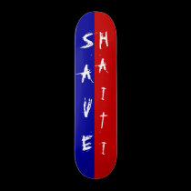 Save Haiti skateboards