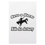 Save Horse, Ride Actuary Personalized Stationery