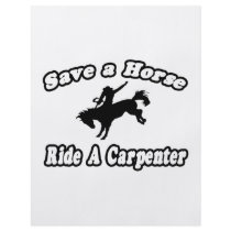 Save Horse, Ride Carpenter flyers