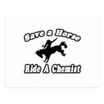 Save Horse, Ride Chemist Postcards