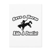Save Horse, Ride Dentist postcards