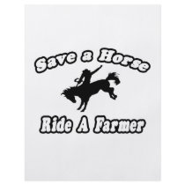 Save Horse, Ride Farmer flyers by Farmer_Shirts Save Horse, Ride Farmer flyers