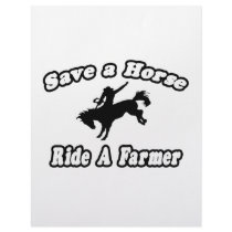Save Horse, Ride Farmer Custom Letterhead