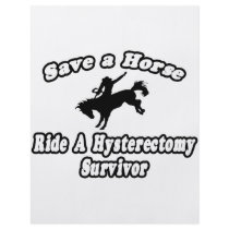Save Horse, Ride Hysterectomy Survivor Full Color Flyer
