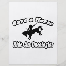 Save Horse, Ride Oncologist Flyer