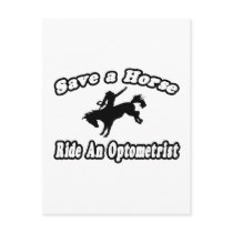 Save Horse, Ride Optometrist postcards by Optometrist_Shirts Save Horse, Ride Optometrist postcards