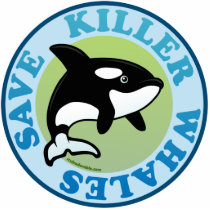 Save Killer Whales Photo Sculpture