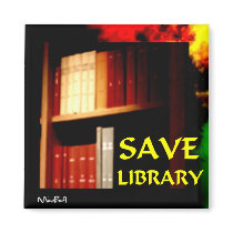 Save Library magnets