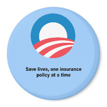 Save lives, one insurance policy at a time refrigerator magnets