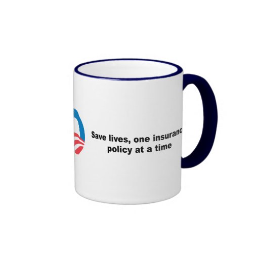 Save lives, one insurance policy at a time coffee mug