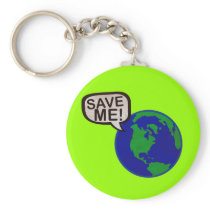 Save Me - Earth Key Chain
